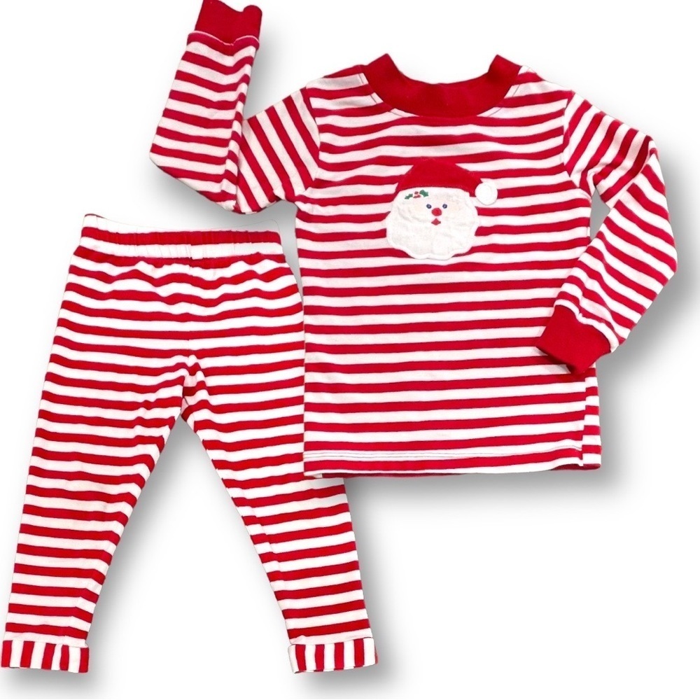 The Bailey Boys 2 Piece Santa Loungewear Size 4 (Unisex)